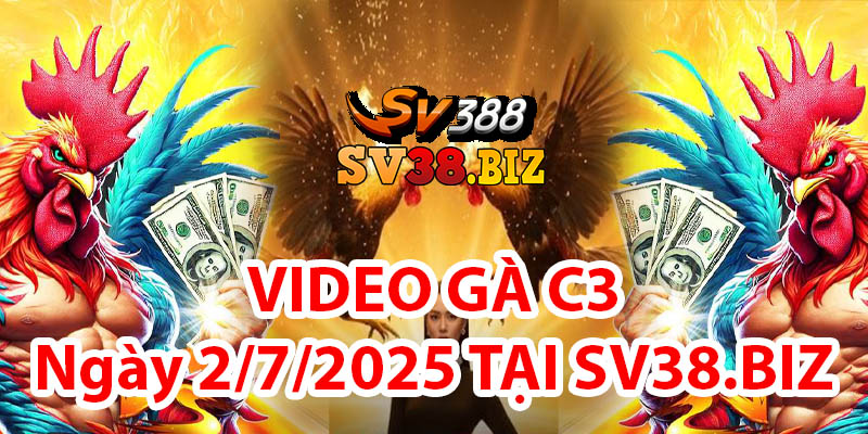 VIDEO GÀ C3 Ngày 2/7/2025 TẠI SV38.BIZ